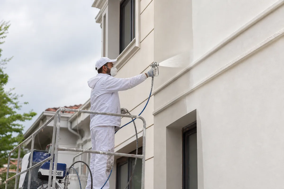 Dış cephe airless boya